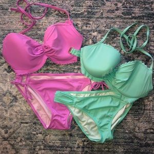 Victoria Secret 2-piece bathing suits (Lot of 2)